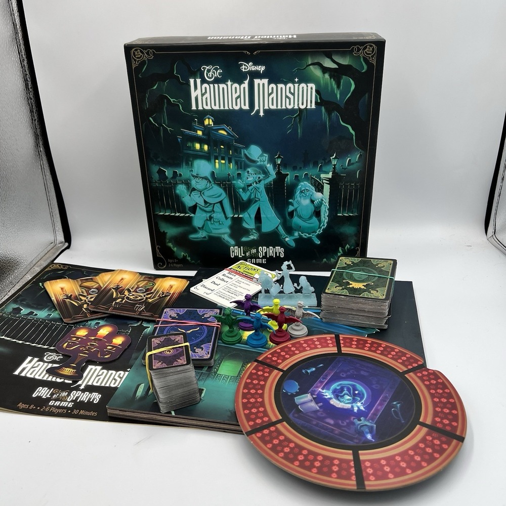 Funko Games Disney The‎ Haunted Mansion Call of the Spirits Board Game Complete
